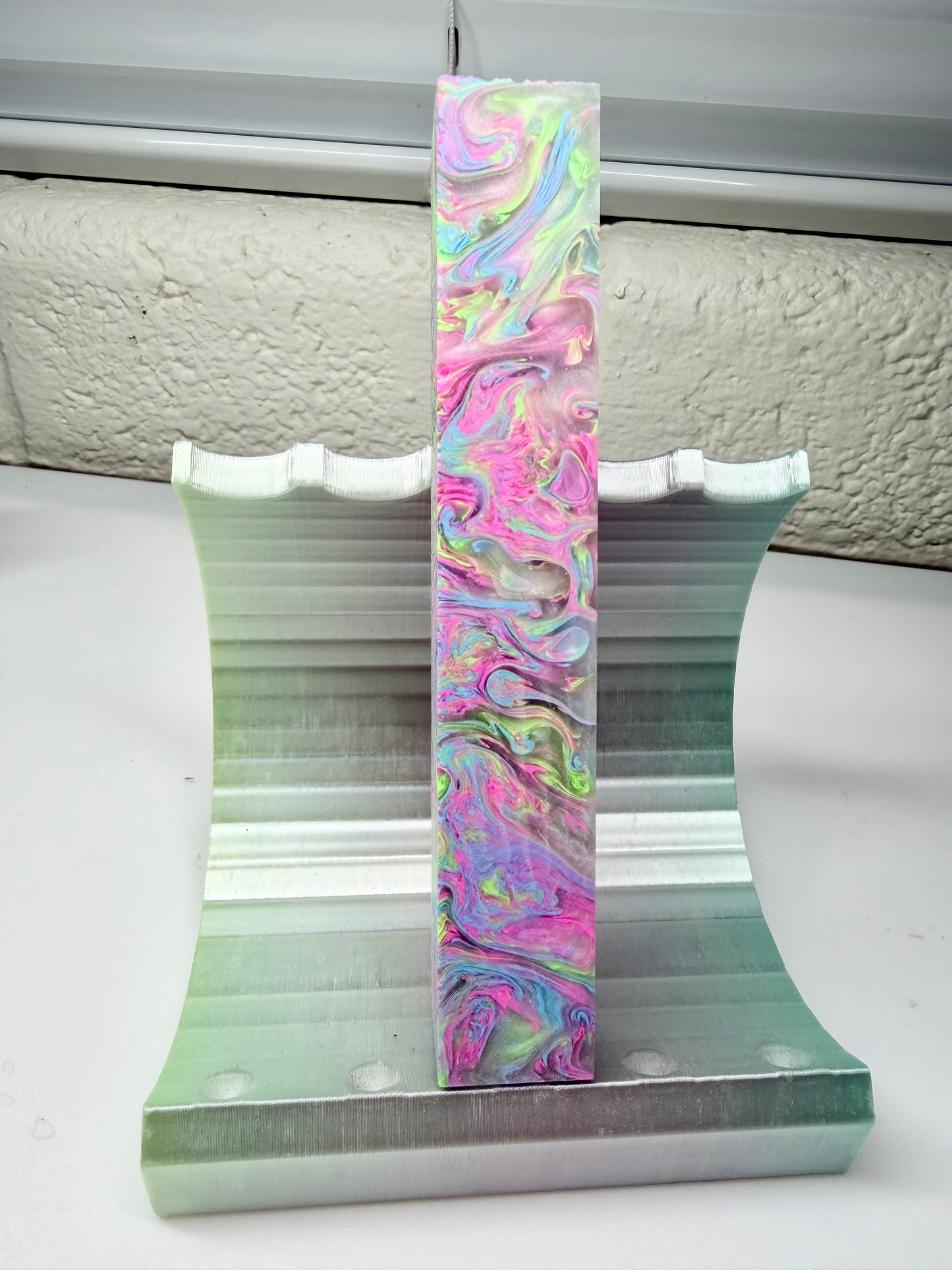 Reserved for Brianna K - - Blank & Blank Turning Service - LLW Cocoon “Pastel Neon Swirls” DP Pen- 8/16/26
