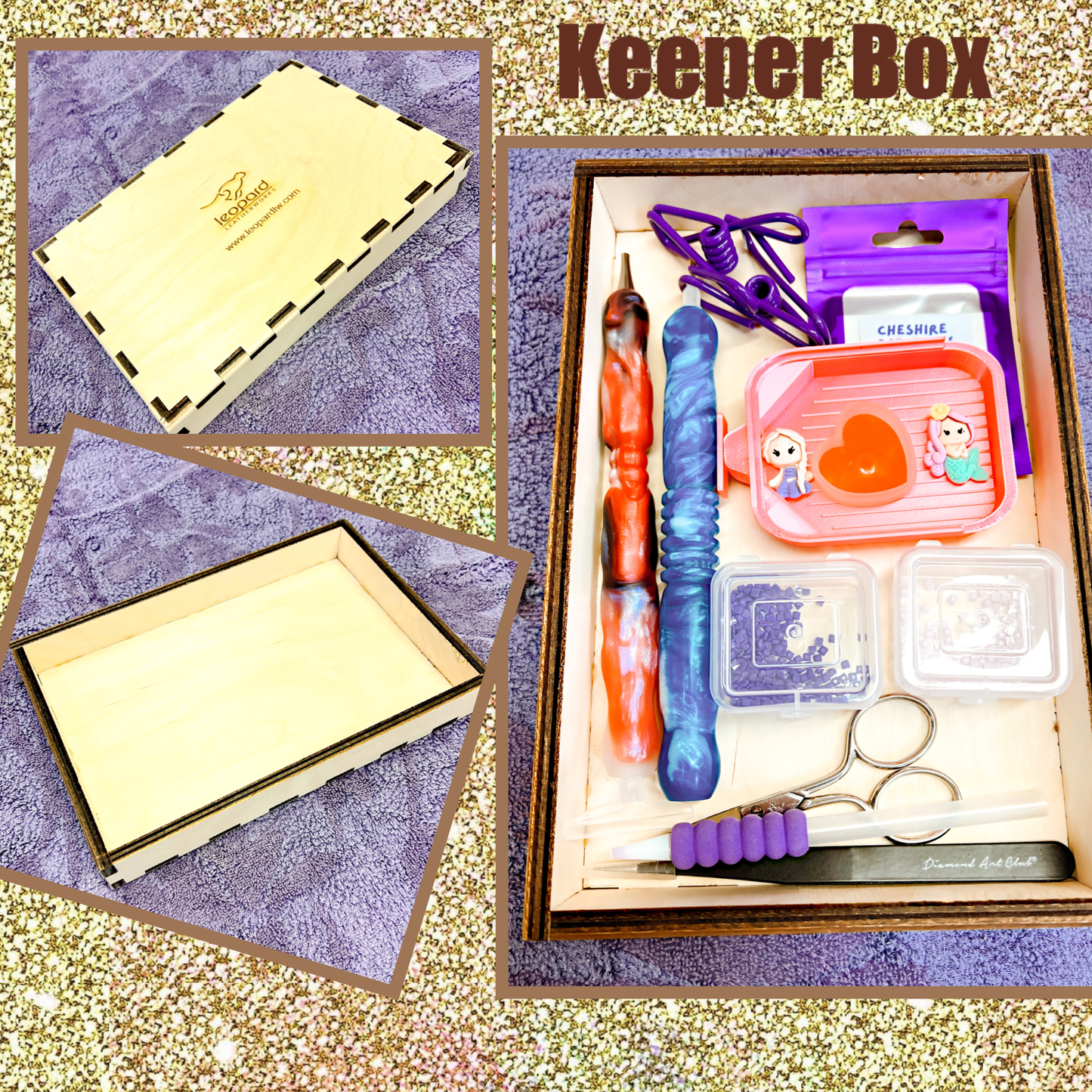 Keeper Box - Leopard Leatherworks Style - Accessory
