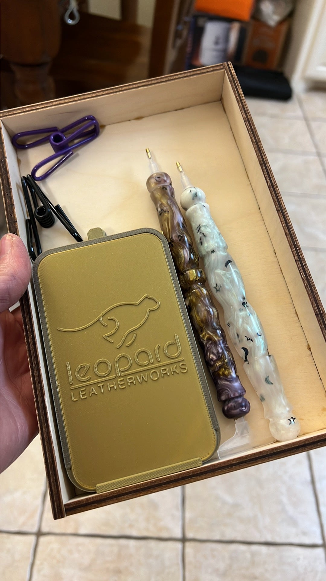 Keeper Box - Leopard Leatherworks Style - Accessory
