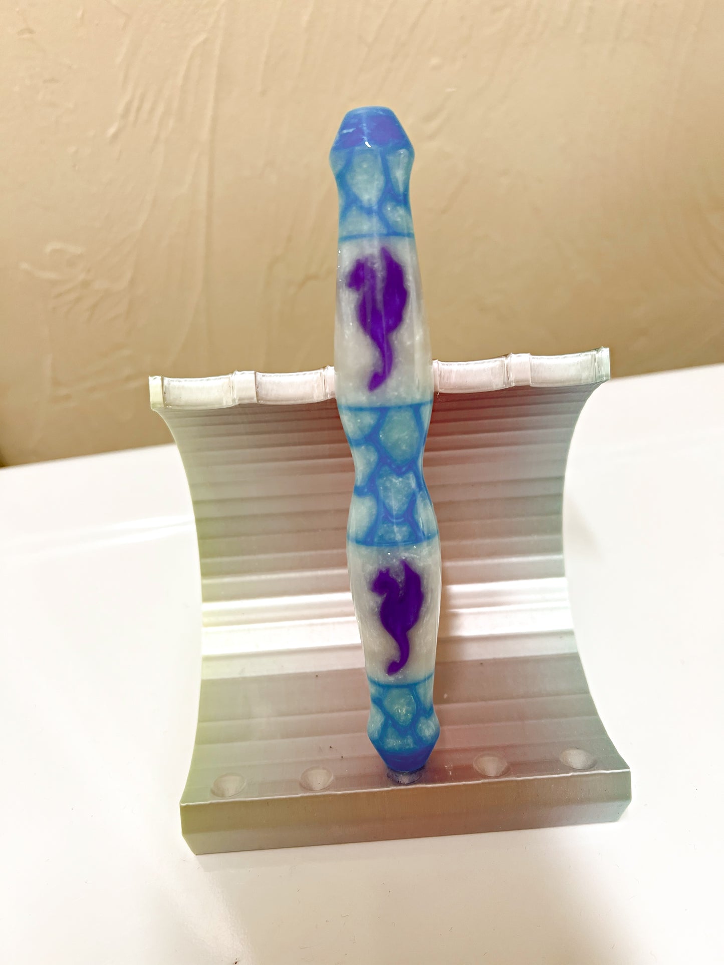 Dragon Seasons WINTER Diamond Painting Event 5 1/2” Blank Turning- to be turned to a Diamond Painting Pen - PRE-ORDERS blank