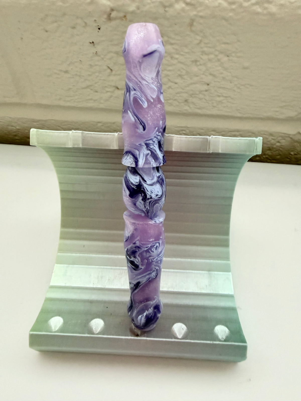 Reserved for Tina L -“Pressed + Placed Moonlit Sparkle” - Blank & Blank Turning Service - LLW DP Event Pens - Pre-Order 10/21/26
