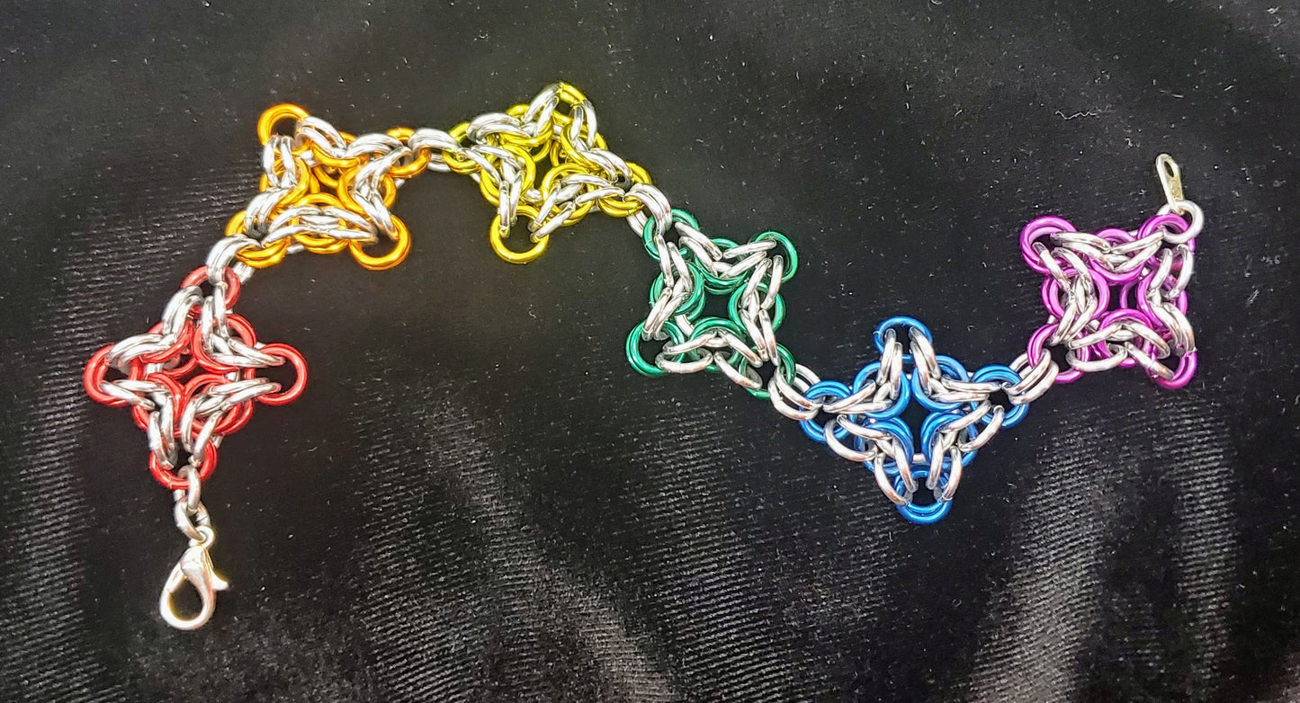 Z - Rainbow Of Stars Bracelet - TTC