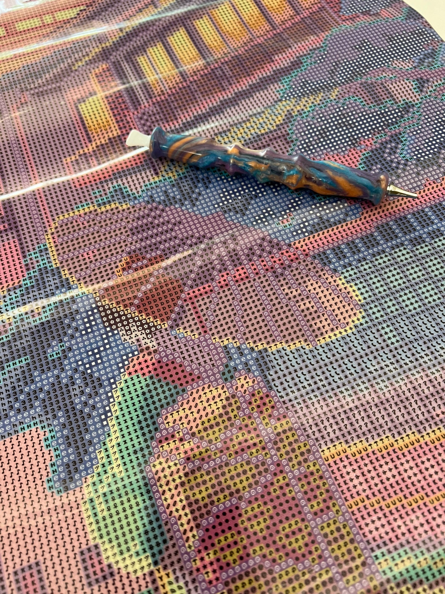 Encounter Japan - 5 1/4” Blank Turning to a Diamond Painting Pen