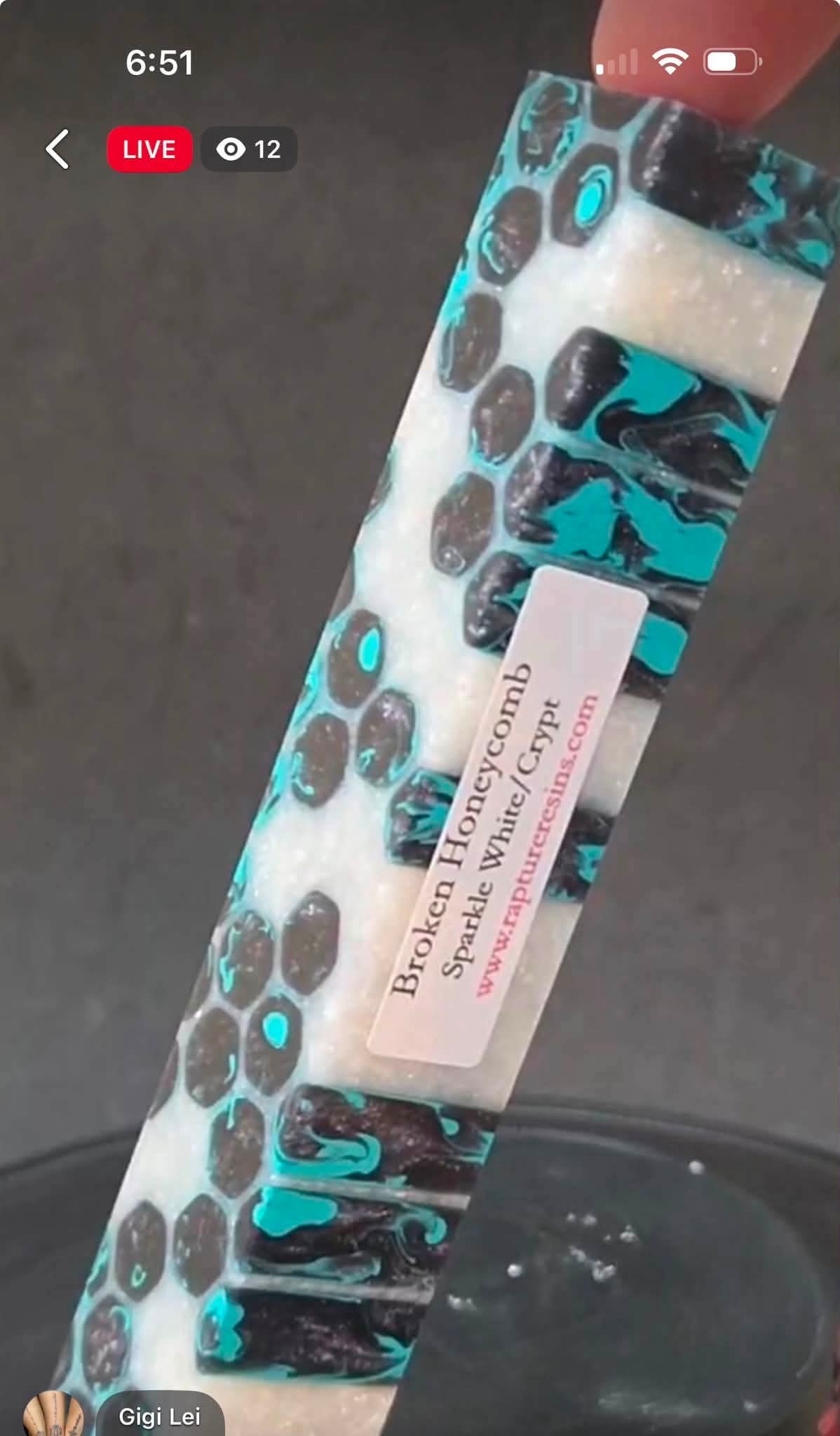 Reserved for Jessica R - Blank & Blank Turning Service - LLW Rapture Resins DP Pens - Special Order - 9/29/26